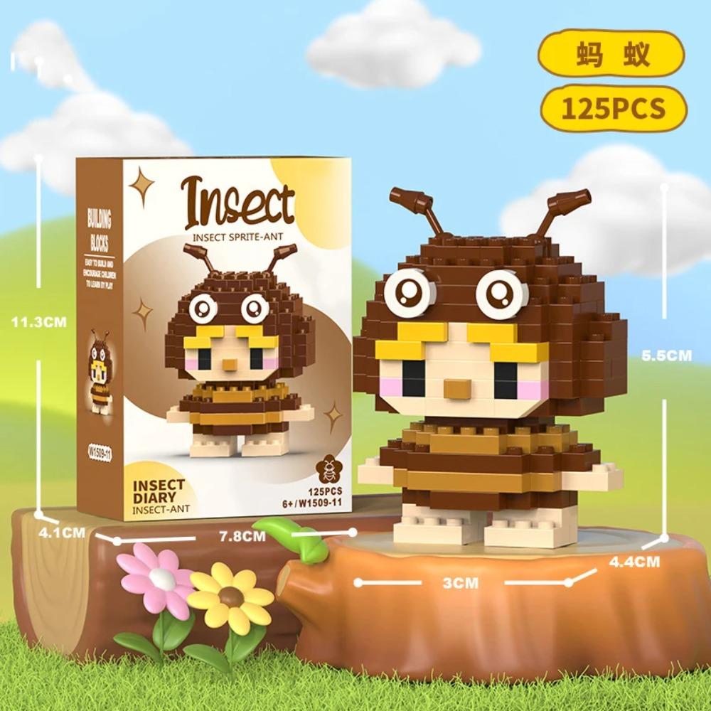 Adults Animals Micro Particle Building Blocks Toy for Children 6 to 12 Years Old Boy Birthday Gift Dog Cat Mini Bricks Girl Toys