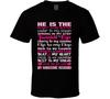 Handsome Husband (Design on Back) T Shirt Mens Womens Tees Top