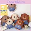 Adorable Mini Nylon Backpack For Women 2024 New Cartoon Dog Design Two-way Use