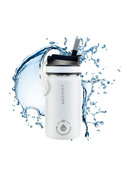 

GROSCHE Lilchil Tumbler 355ml White FREE