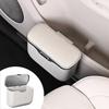 Waterproof Car Trash Can Solid Color Car Organizer Box  Auto Interior Accessories