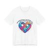 Neurodivergent & Proud Heart T-shirt | Autistic Pride, Neurodiversity