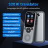 Portable Language Translator Real-Time Two-Way Translating Device 138 Languages Online Offline Translation Simultaneous Interpretation Text Celsius Ph