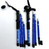 Ultra-Light Aluminum Alloy Mountaineering Trekking Pole with Shock-Absorbing Technology - Curved and Straight Handle, Telescopic Crutch