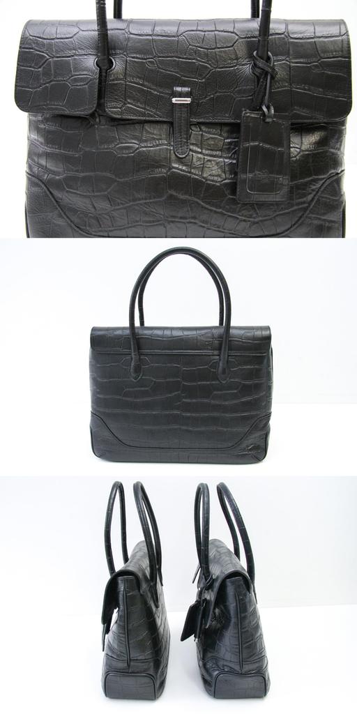Boston Bag Echtleder Jungfernfahrt Schwarz [Pelle Morbida] Herren PM-MB055ELE-BK