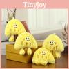 Fun And Creative Cheese Sandwich Plush Keychain Cute Accessory Couples For