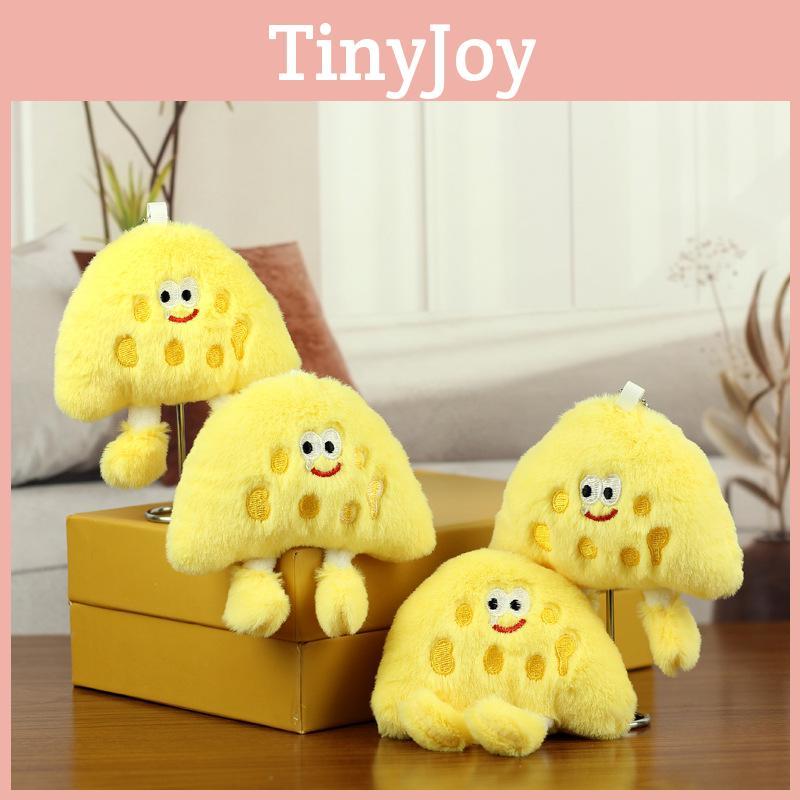 Fun And Creative Cheese Sandwich Plush Keychain Cute Accessory Couples For