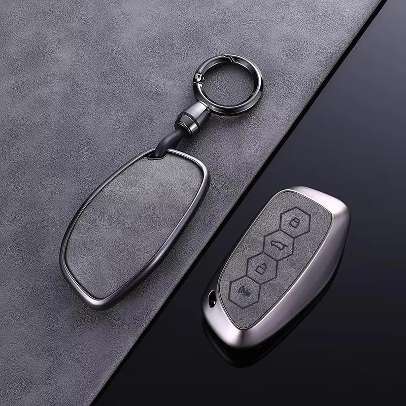 Portable For Great Wall Haval H6 H9 H2 M6 Owl Dragon Max F7 F7X F7H H8 H3 Remote Smart Car Key Cover Fob Bag Keychain
