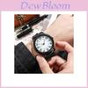 Classic Quartz Watch For Men With Silicone Strap Business Style Nonwaterproof Watch For Office Use