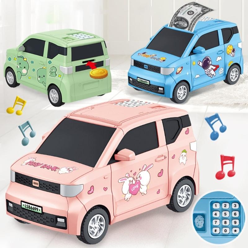 Electric Car Piggy Bank Coin Bank Organization Kindergarten Household Gift