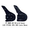Motorcycle Helmets Lens Visors Shield Base Plate for LS2 FF358 396 385
