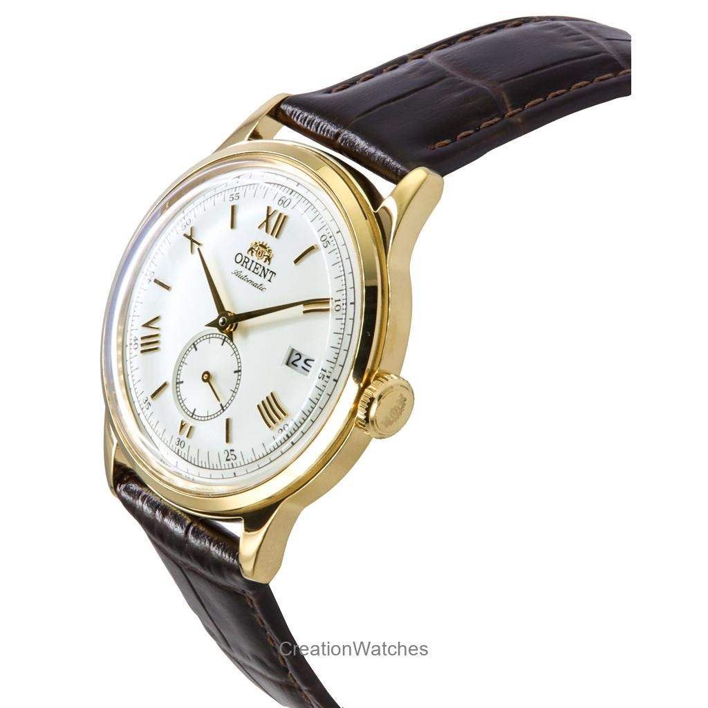 Orient Bambino Version 2 Small Seconds Leather Strap Silver Dial Automatic RA-AP0106S Men's Watch