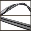 2Pcs for Toyota Corolla 2003 2004 2005 2006 2007 2008 Black Car Top Roof Trim Molding Sealing Strip Kit Replacement Accessories