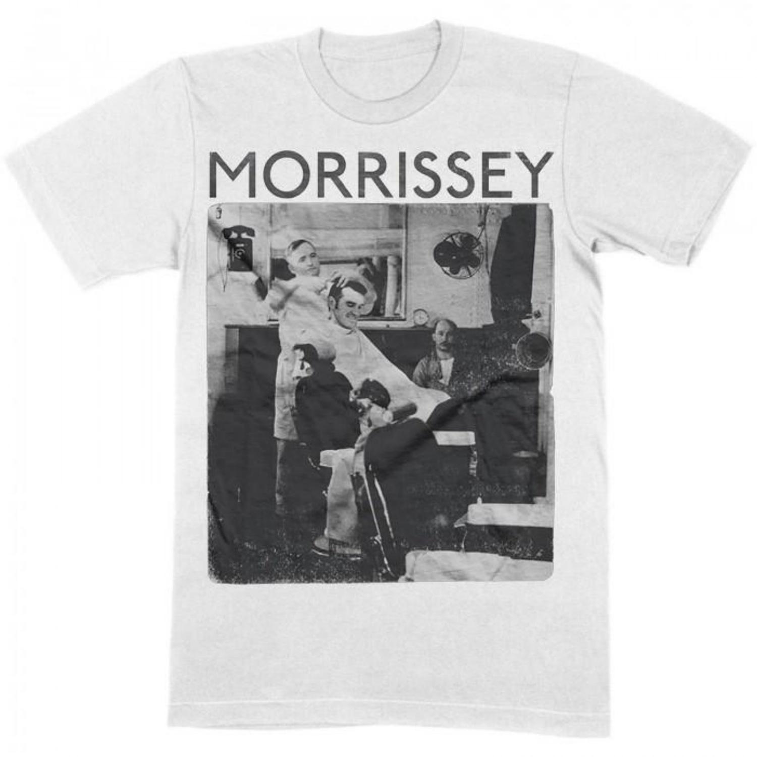 Morrissey Unisex Adult Barber Shop Cotton T-Shirt S