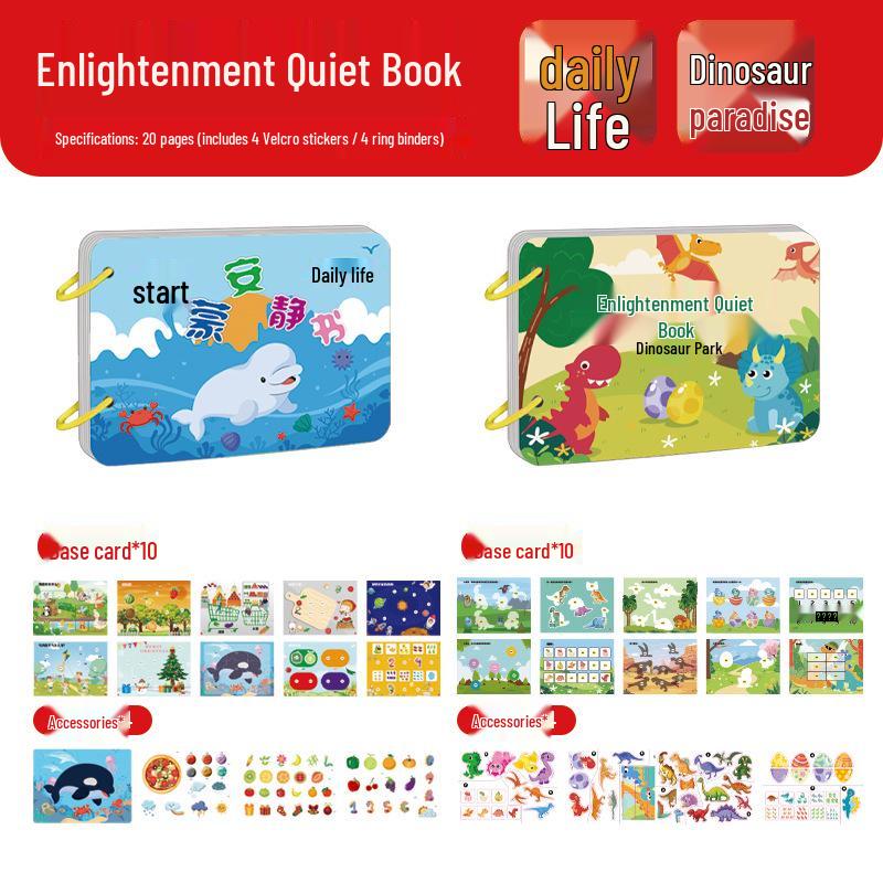 Early Learning Sticker Book: Character Recognition for Ages 3-6 - Interactive Educational Toy