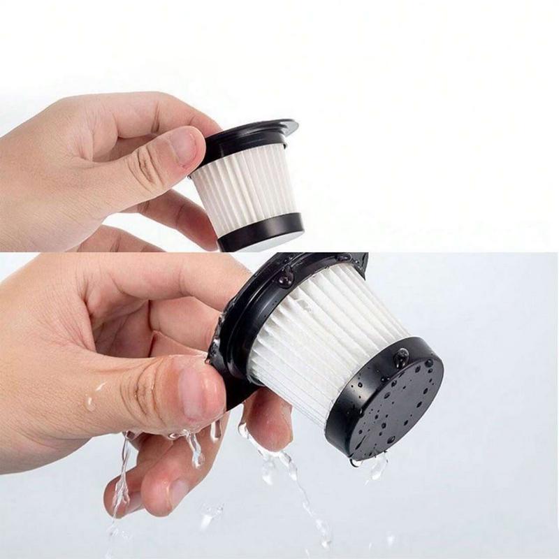 Cordless Handheld Vacuum Cleaner, Powerful Suction Handheld Cleaner, 2000 mAh, 2-in-1 Design for Home and Car Cleaning.
