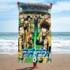 Ao Ashi Anime Bath Towel Microfiber Soft Water Absorbing Breathable For Girl Kids Decorative Cartoon Beach Towel
