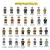 WII Military Figure Building Blocks: Weapons & Soldiers Toy Set for Boys
