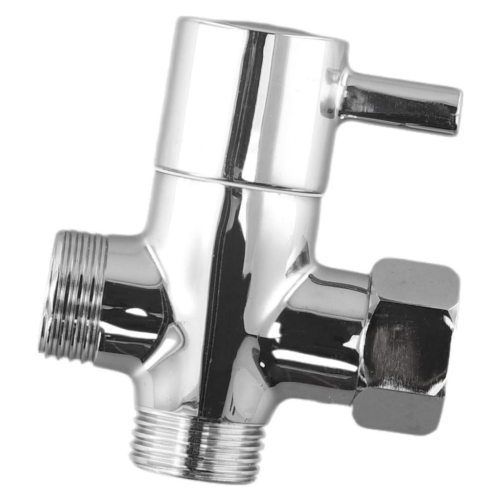 Diverter Valve 3-Way 4-points Shower Head Angle Valve Bath