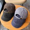 Vintage Short Brim Demin Baseball Hat For Women Men JK Korean Washed Cotton Peaked Hat Snapback Hip Hop Dad Trucker Caps Bonnet