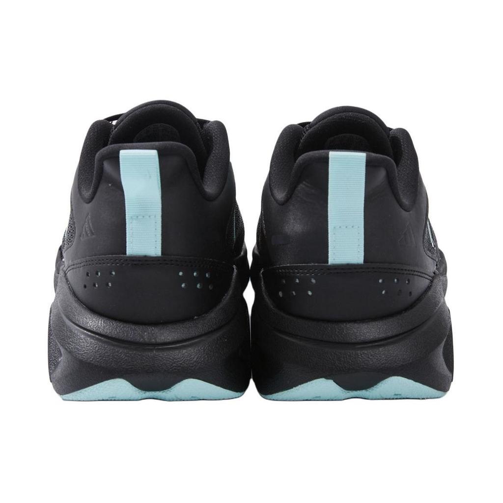 Adidas All Day Power E Cushioning Non-Slip Low-Top Casual Running Shoes Unisex Sneakers Black Blue JQ2245