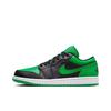 Air Air Jordan 1 Low Black Lucky Green 553558-065 Men's Sizes