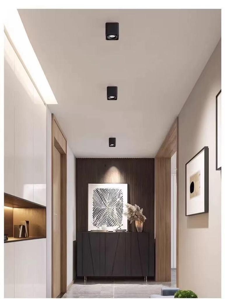 Adjustable GU10 LED Ceiling Spotlight with Replaceable Bulbs – 3 or 4 Heads