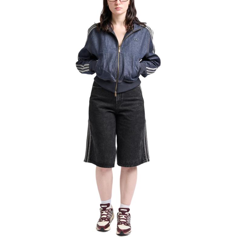 Women's Adidas Originals Firebird Denim Jackets Women's Indigo Moderate Other