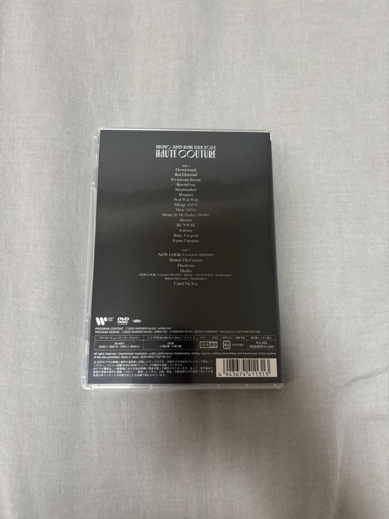 [USED] MISMISMO JAPAN DOME TOUR 2024 DVD Regular Edition