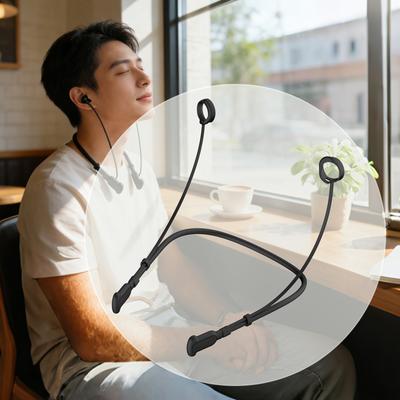 Soft Silicone Sports Lanyard Fit for Bose QuietComfort Earbuds 2 Wireless Headphone Anti-Lost Cord Skin-Friendly Easy To Use