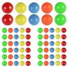 Vaguelly Probability Learning Plastic Balls, 100-Pack, 0.59-inch Diameter, 5 Colorful Balls, Visual Development Promotion, Number Play, Educational