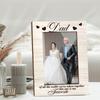 Dad of All The Walks We've Taken Together This One Is My Favorite Wedding frames Wedding photo frames for Father of Bride Gifts Wooden Picture Frames
