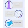 50Pcs 1/2inch Tips Dispensing Needle Tips Liquid Dispenser Needle for Gluing Electronic 14/15/16/18/19/20/21/22/23/24G