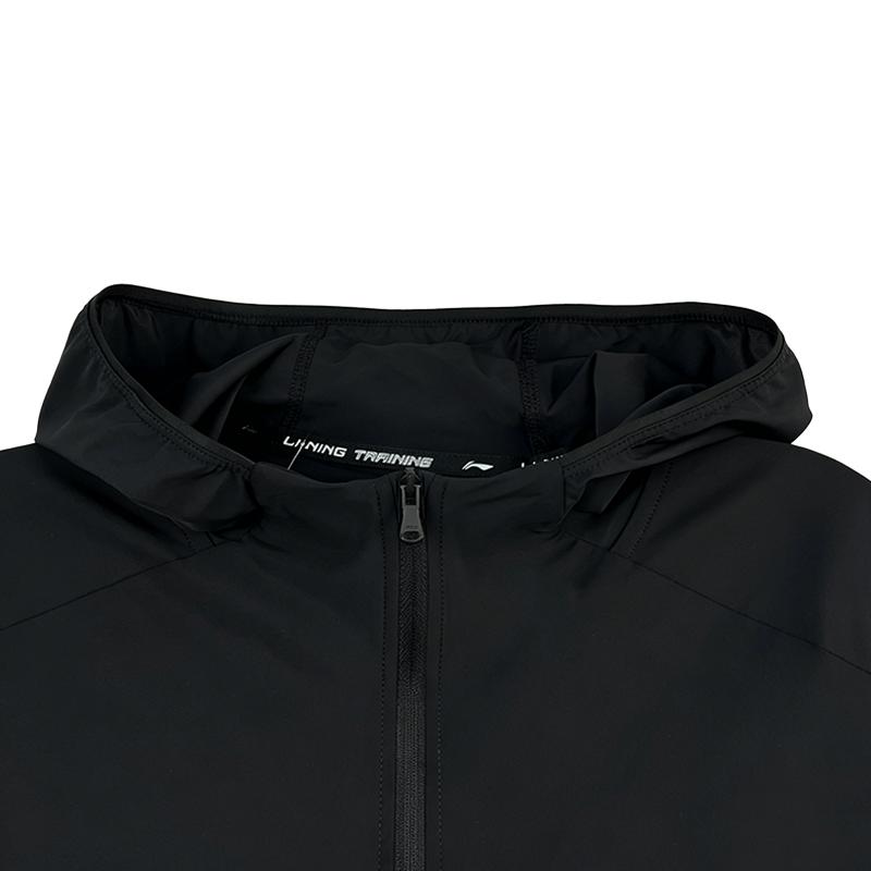 Li Ning Trench Coat Men's Black AFDW479-4