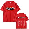 Camiseta Gráfica de Tour de Rock Kmfdm 97 Verano Hombres Mujeres Vintage Gótico Punk Streetwear Masculino Casual Camisetas de Algodón Puro