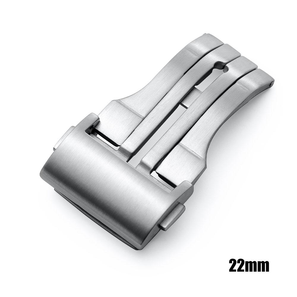 

Folding Watch Buckle for Hublot Stainless Steel Deployment Clasps 20mm22mm Matte High Quality Watchband Button Watch Accessories