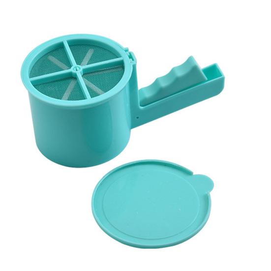 Úžasné Snadno se čistí Snadno se ovládá Široká aplikace Poloautomatické nerezové síto na mouku pro pečení mouky Prosévací nádoba