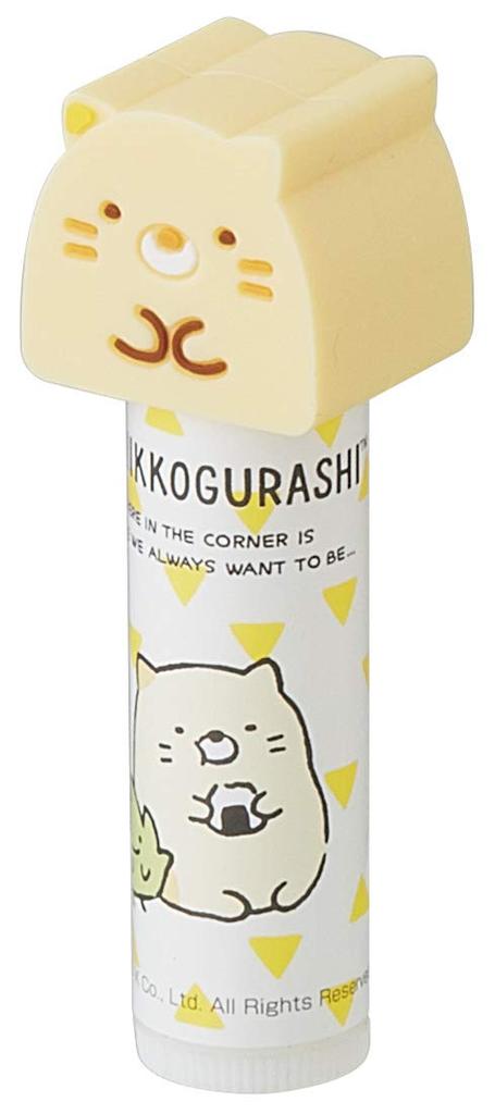 Skater Mascot Lip Balm Sumikko Gurashi Cat Grapefruit Scent CMCL1