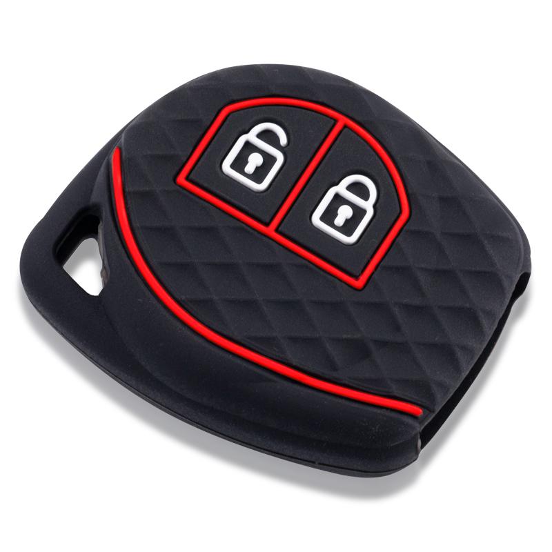 Car Key Case Full For Suzuki Celerio Swift Grand Vitara Sx4 Silicone Key Case Cover Fob Shell Holder Accessories