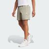 Adidas Gym+ Training Woven Shorts With Drawstring Elastic Waist Logo Print Fitted Sports Shorts Men Shorts Pebble-Grey IM7483