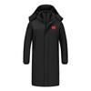 Huolihuomian 3-in-1 Sports Cotton Coat with Removable Liner - Long Style Chinese Team Overcoat