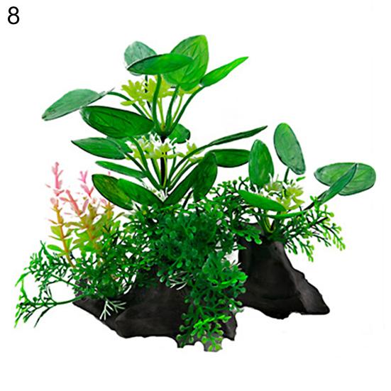 Artificial Water Grass Realistic Landscaping Eco-friendly Artificial Water Plants Aquarium Ornament for Home Decor