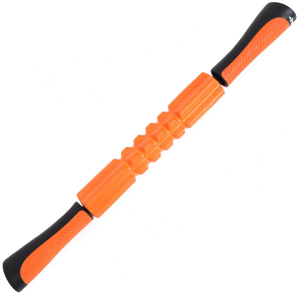 Massage Roller Stick Grid Type Myofascial Release Foam Roller Self-Massage