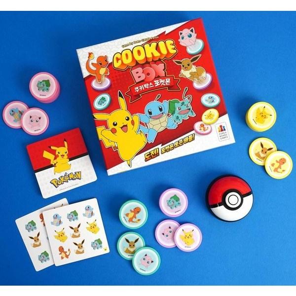 Korea Board Games Cookie Box Pokemon Board Game, Mixed Colors