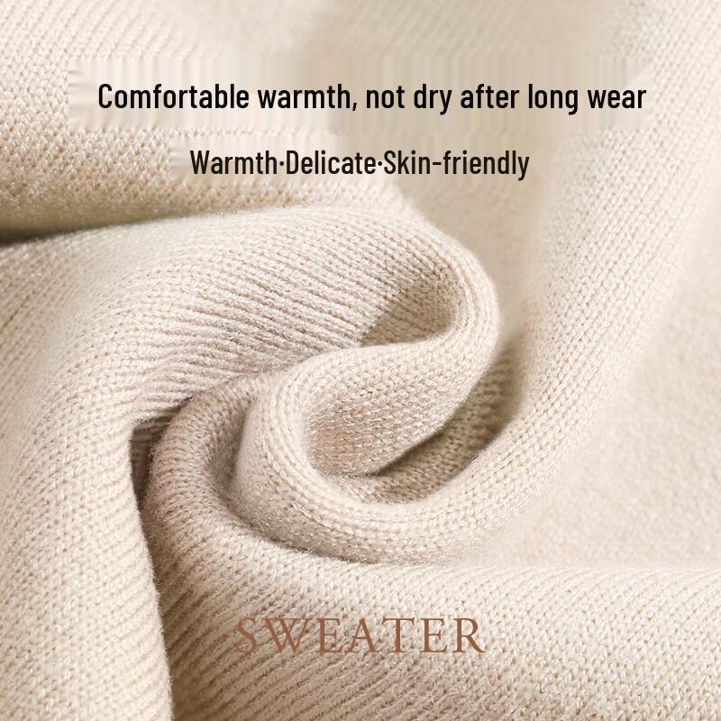 Baleno Men's Heavyweight Round Neck Pullover Sweater