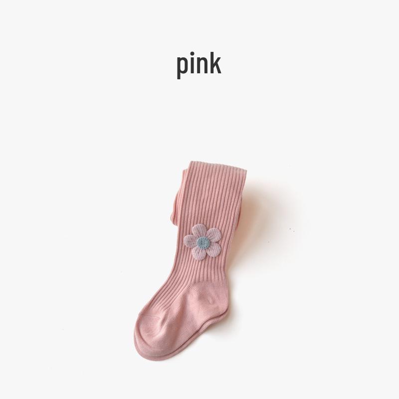 Stylish Baby Girl's Tights: Spring-Autumn Cotton Polyester Jumpsuit
