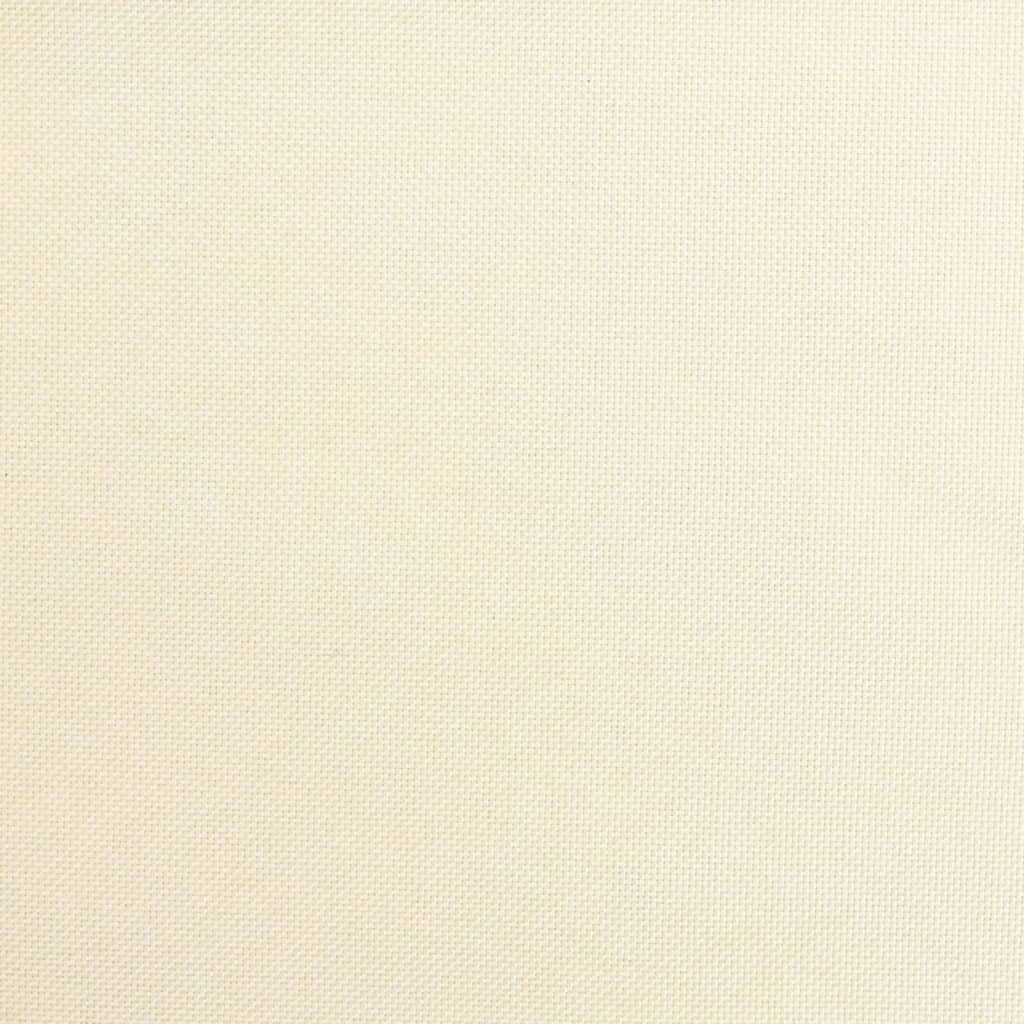 Bar Stool Set of 2 Cream Fabric