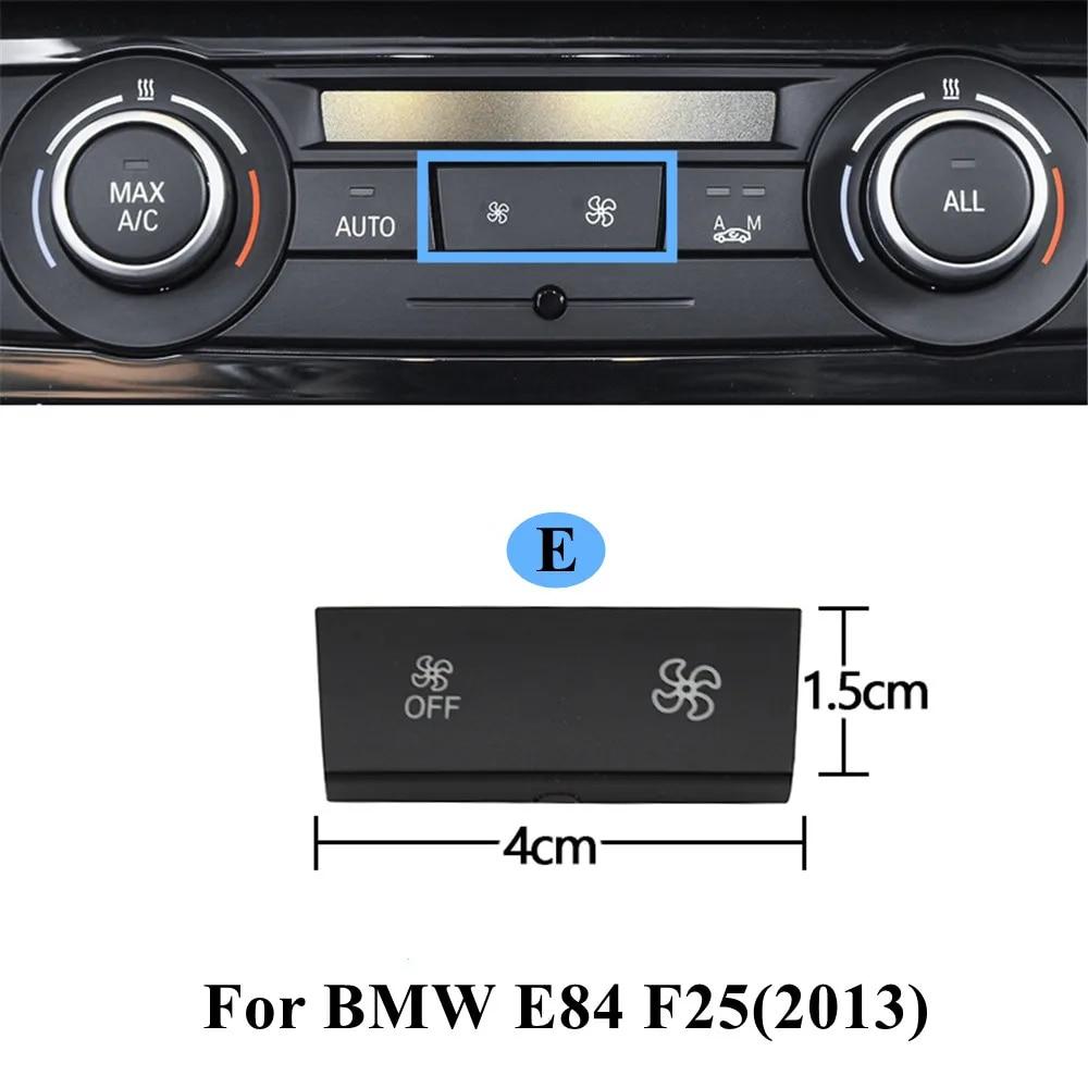 

Автомобильный обогреватель, климат-контроль, объем ветра, переключатель кондиционера, кнопки переменного тока, колпачки для BMW F20 F30 F35 F80 F25 F26 E70 E84 E90 Model E