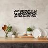 Islamic Calligraphy Metal Wall Art Arabic Sculpture Home Decor Ramadan Eid Gift