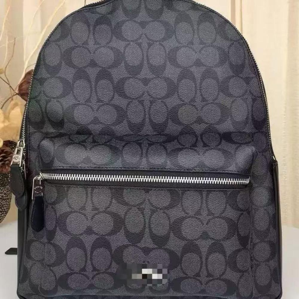 Nová kolekce Evropská a Americká Móda Retro Univerzální Batoh s Dvojitým Zipem Batoh s Velkou Kapacitou